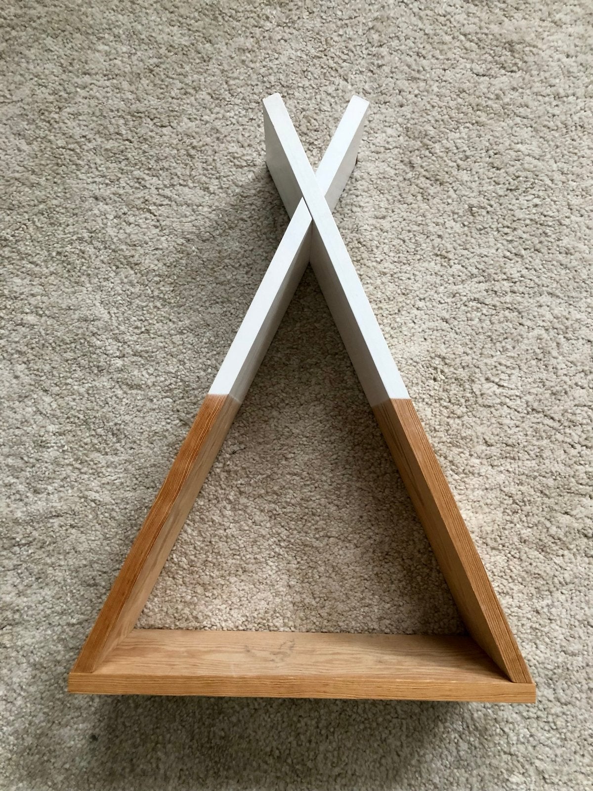 Decoratieve tipi plank - Hout, Hout, Ophalen of Verzenden, Zo goed als nieuw, Wit