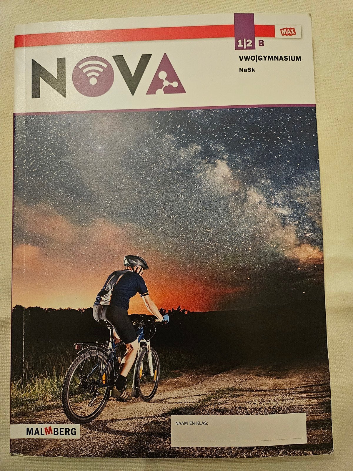 NOVA 1 2 B VWO GYMNASIUM NaSk - Malmberg, Boeken, Gelezen, VWO, Ophalen of Verzenden, Natuurkunde