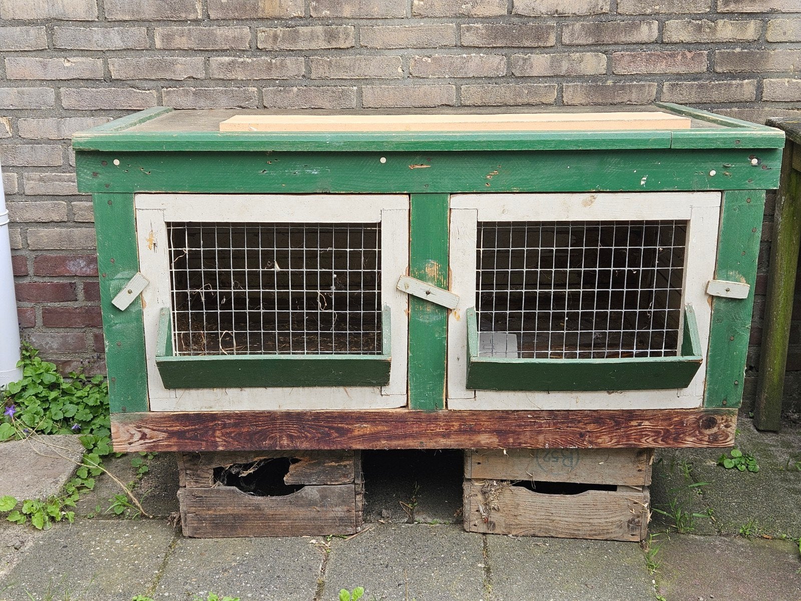Konijnenhok / klein dierenverblijf – opknapper, Ophalen, Gebruikt, 90 cm of meer, Hok