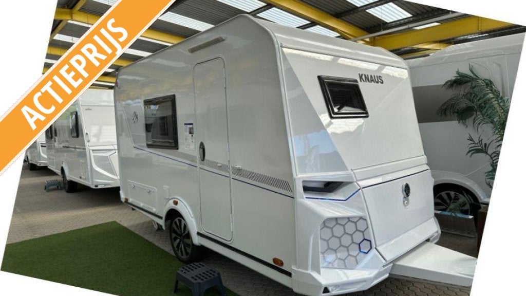 Knaus Yaseo 340 PX ZEER COMPACT!, Caravans en Kamperen, Overige typen, Standaardzit, Bedrijf, 750 - 1000 kg