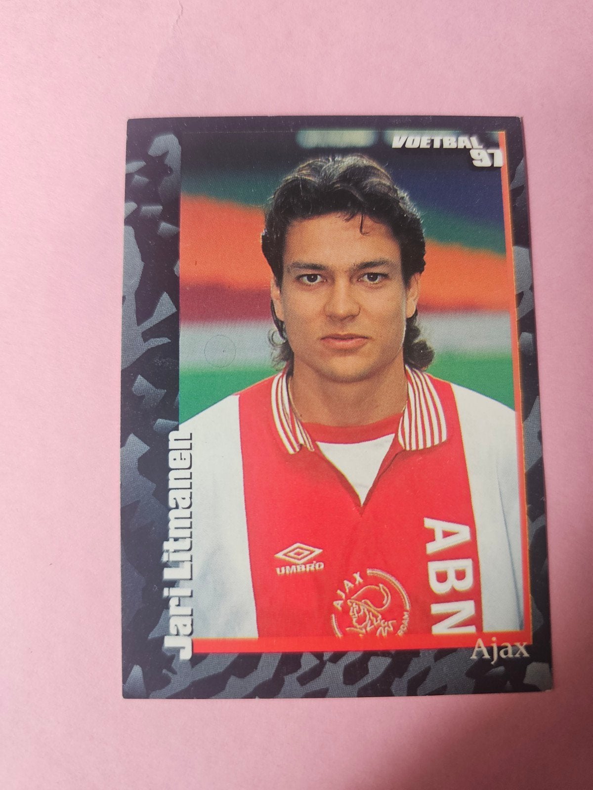 Jari Litmanen Panini Voetbal 97, Ophalen of Verzenden