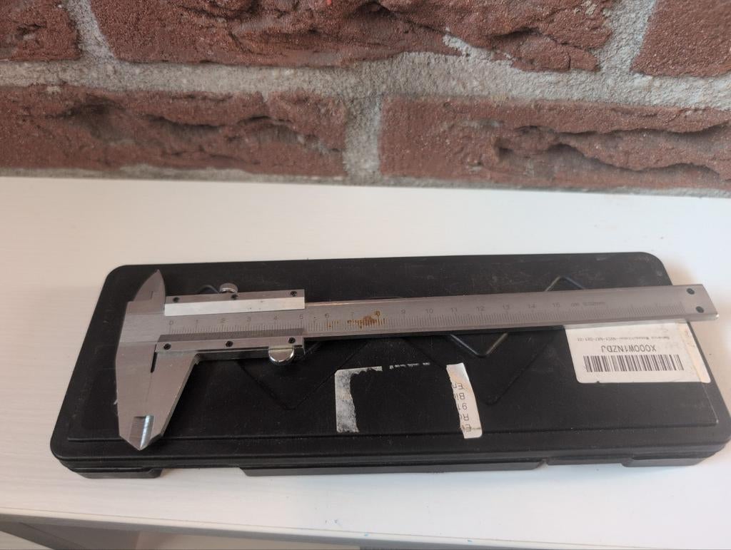Schuifmaat in doos, Doe-het-zelf en Verbouw, Gereedschap | Handgereedschap, Ophalen of Verzenden, Gebruikt