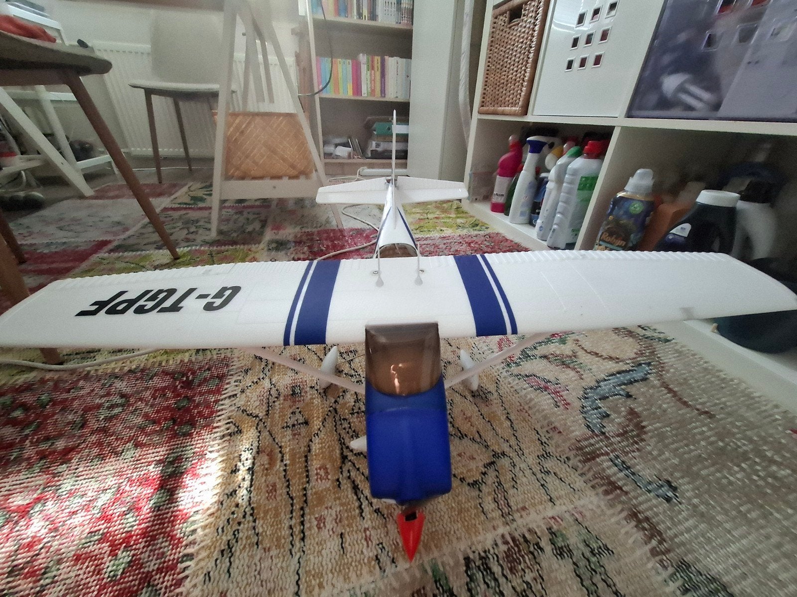 Topgun Park Cessna 182 RC Vliegtuig met Accessoires, Ophalen, Gebruikt, Elektro