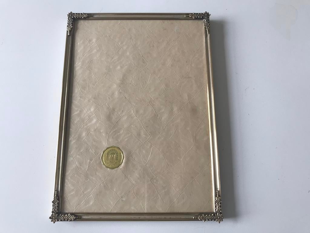 Jyden fotolijstje,lijstje 18.5x14 cm, Antiek en Kunst, Ophalen of Verzenden