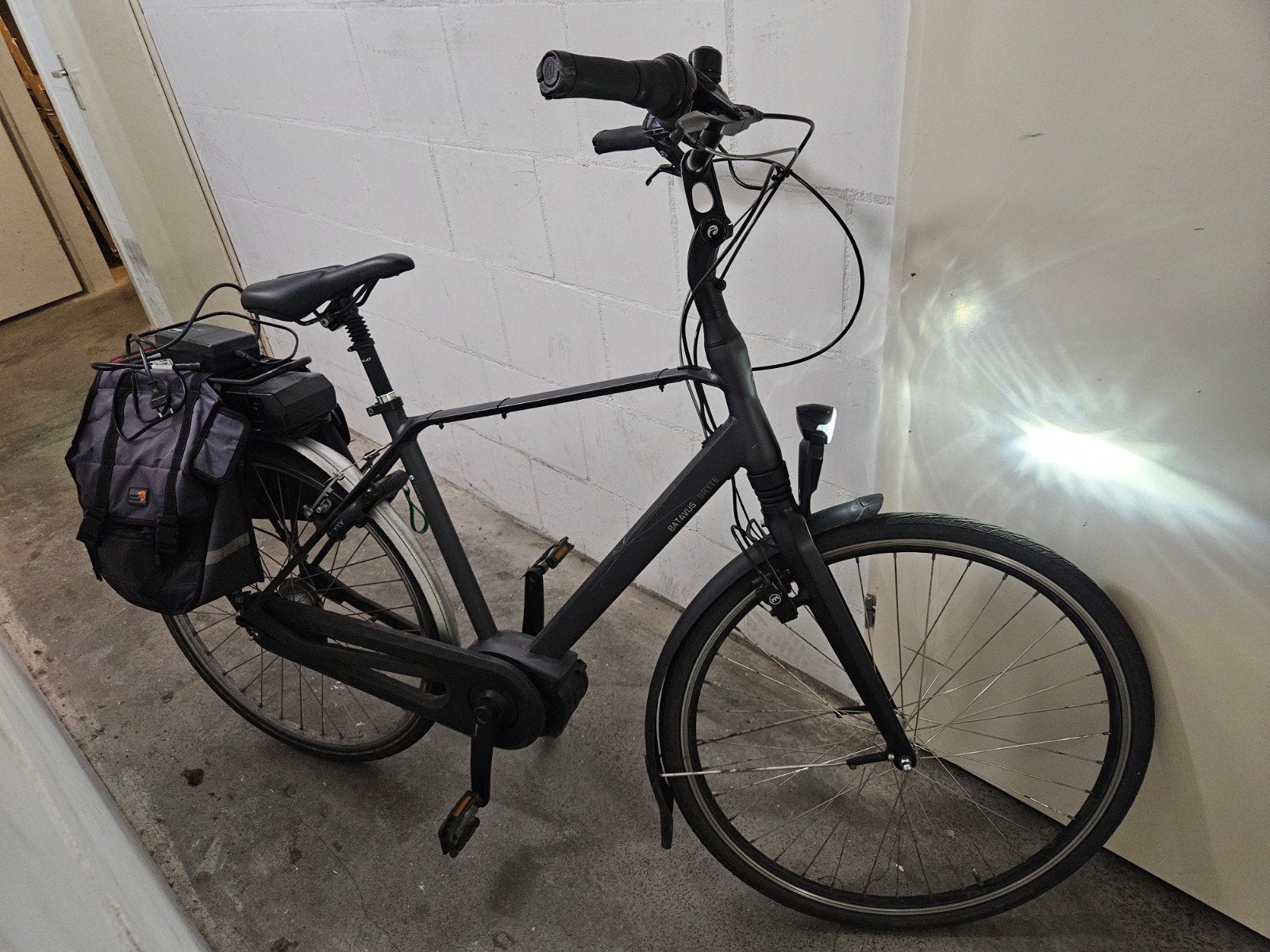 Batavus Bryte Heren E-bike Yamaha (85NM) - Goede Staat, Ophalen, Minder dan 30 km per accu, Gebruikt, Batavus