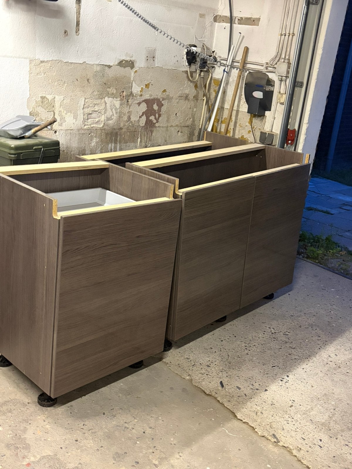 Keuken kasten compact GRATIS, Ophalen of Verzenden, Zo goed als nieuw, Rond, Minder dan 30 cm
