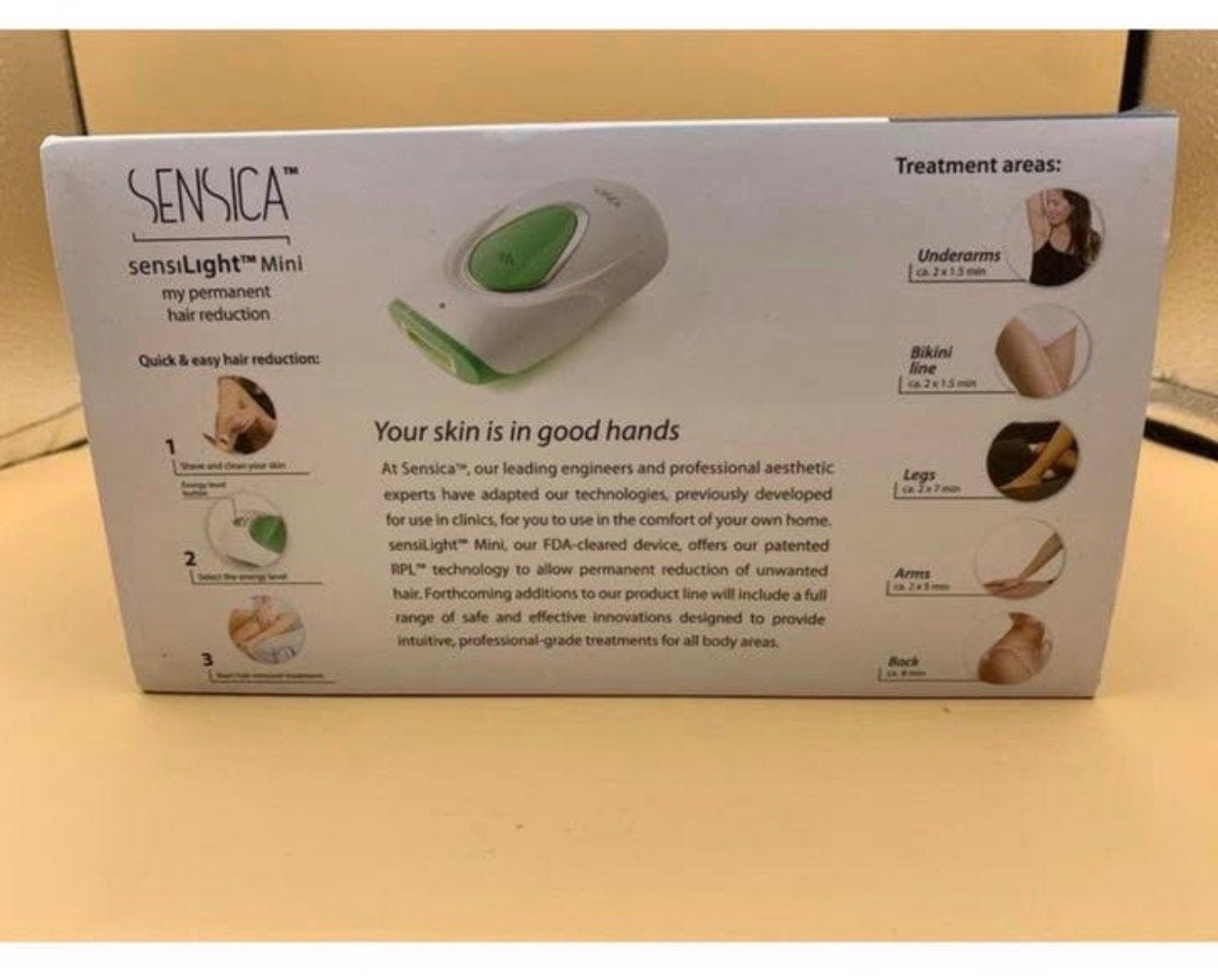 Sensica sensiLight Mini Laser RPL ontharingssysteem NIEUW, Scheren en Epileren, Nieuw, Ophalen of Verzenden, H