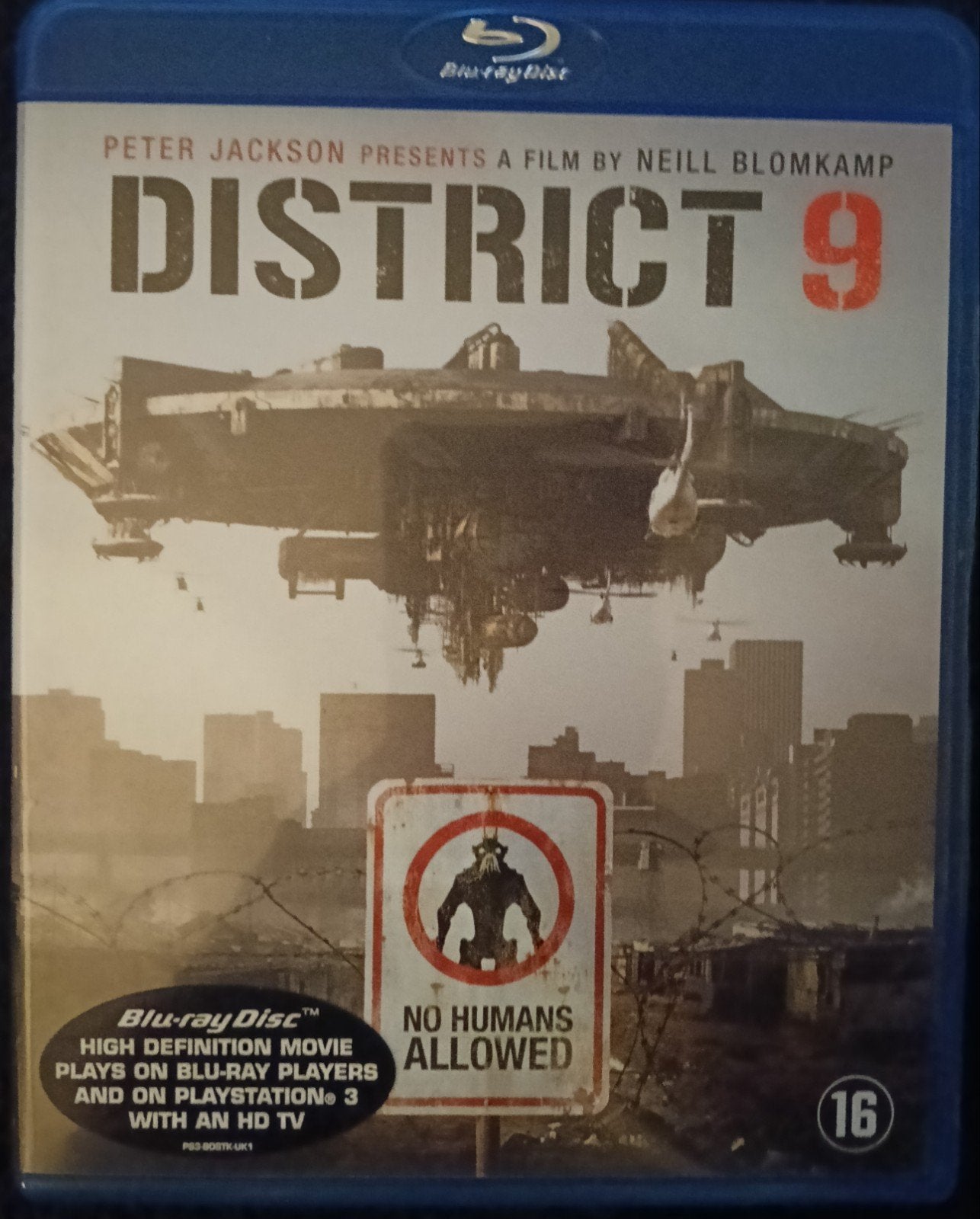District 9 bluray, Ophalen of Verzenden, Zo goed als nieuw, Horror