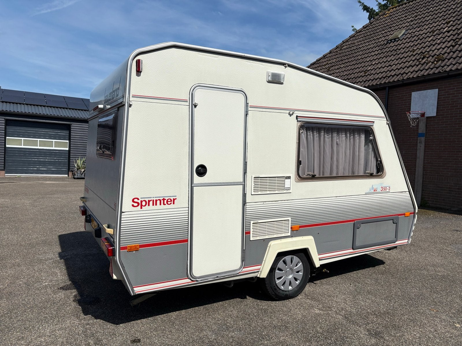 Nette Beyerland Sprinter 350-2 caravan met mover en voortent, Caravans en Kamperen, Caravans, Mover, Tot en met 2, Treinzit, Particulier