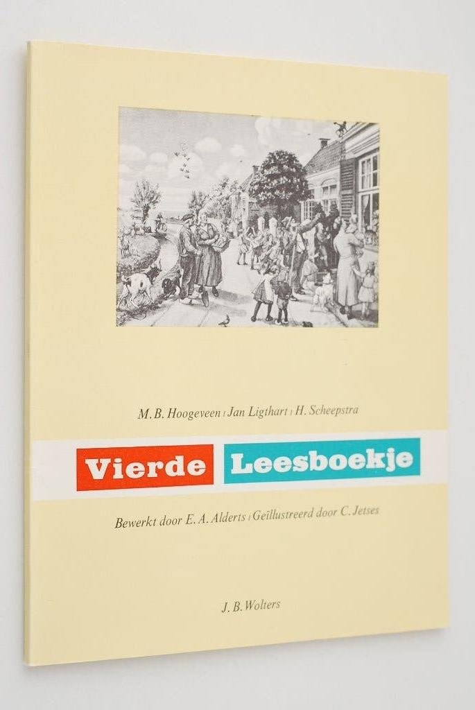 Vierde Leesboekje - Hoogeveens leesmethode 1966