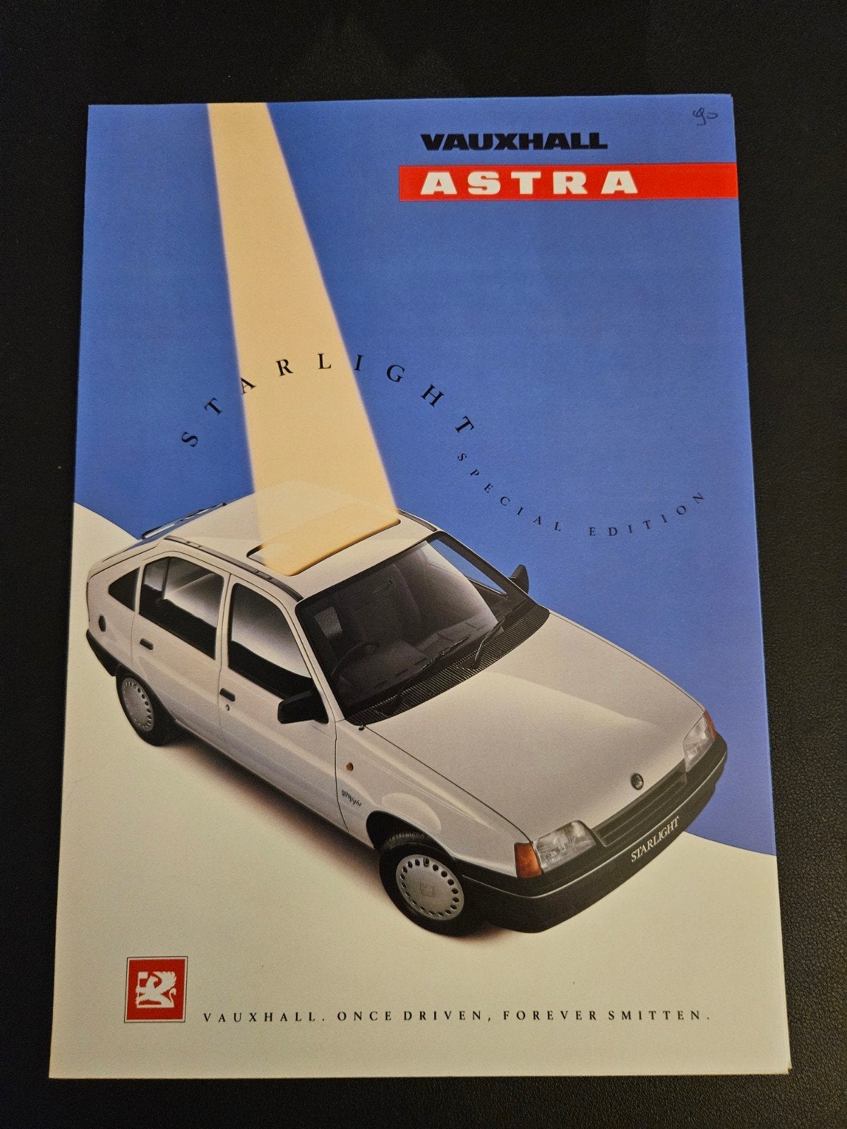Brochure Vauxhall Astra Starlight 1990, Ophalen of Verzenden, Zo goed als nieuw, Overige merken