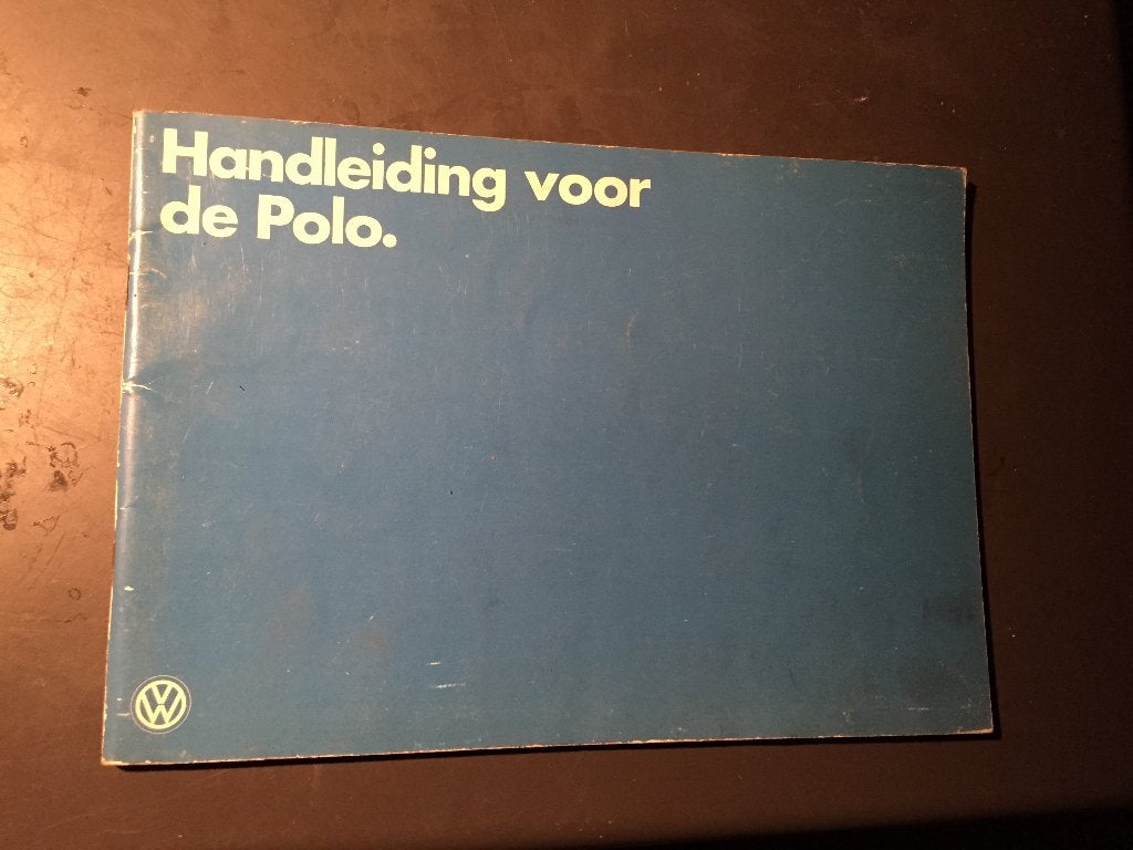 Handleiding voor de Volkswagen Polo (1978), Auto diversen, Handleidingen en Instructieboekjes, Ophalen