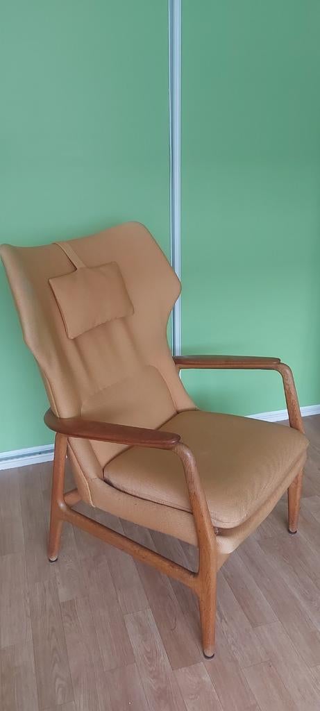 Vintage fauteuil van Madsen en Schubel voor Bovenkamp, Huis en Inrichting, Fauteuils, Ophalen, 75 tot 100 cm, 50 tot 75 cm