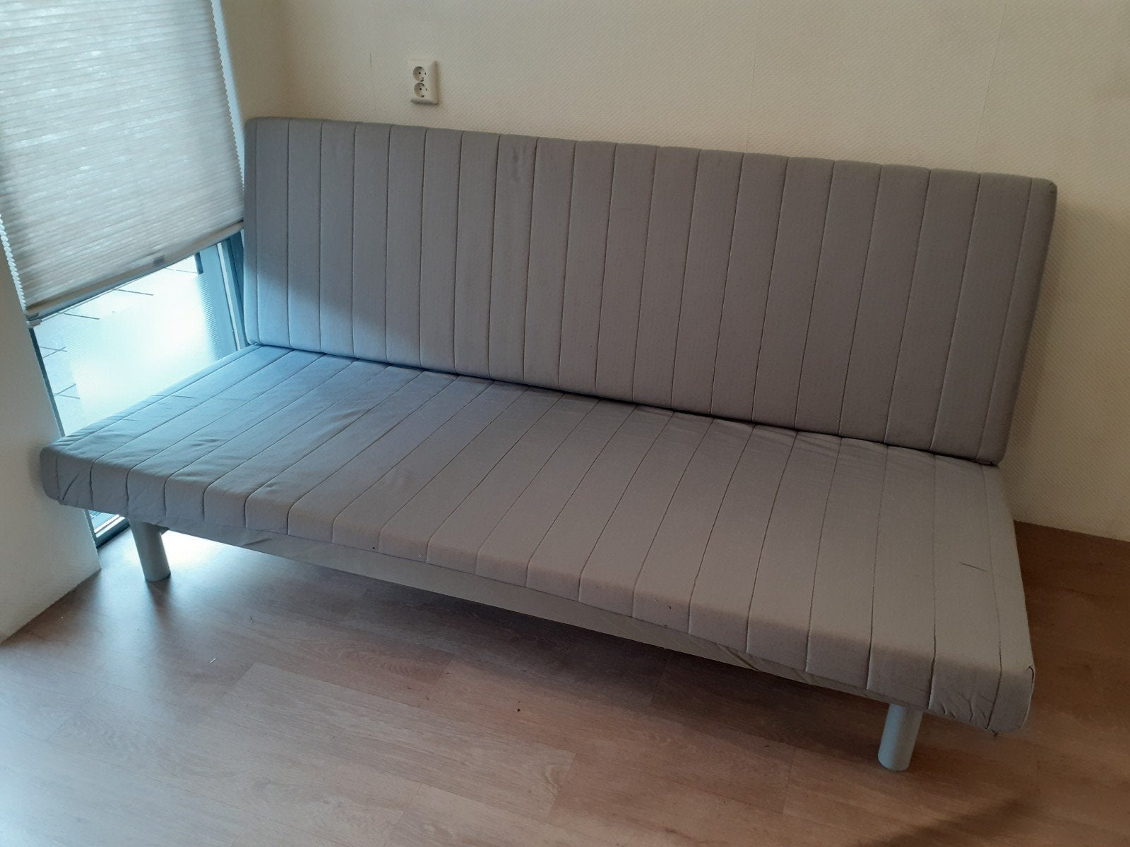 IKEA Beddinge slaapbank/bedbank met matras incl toppermatras, Ophalen, Gebruikt, Tweepersoons, 140 cm