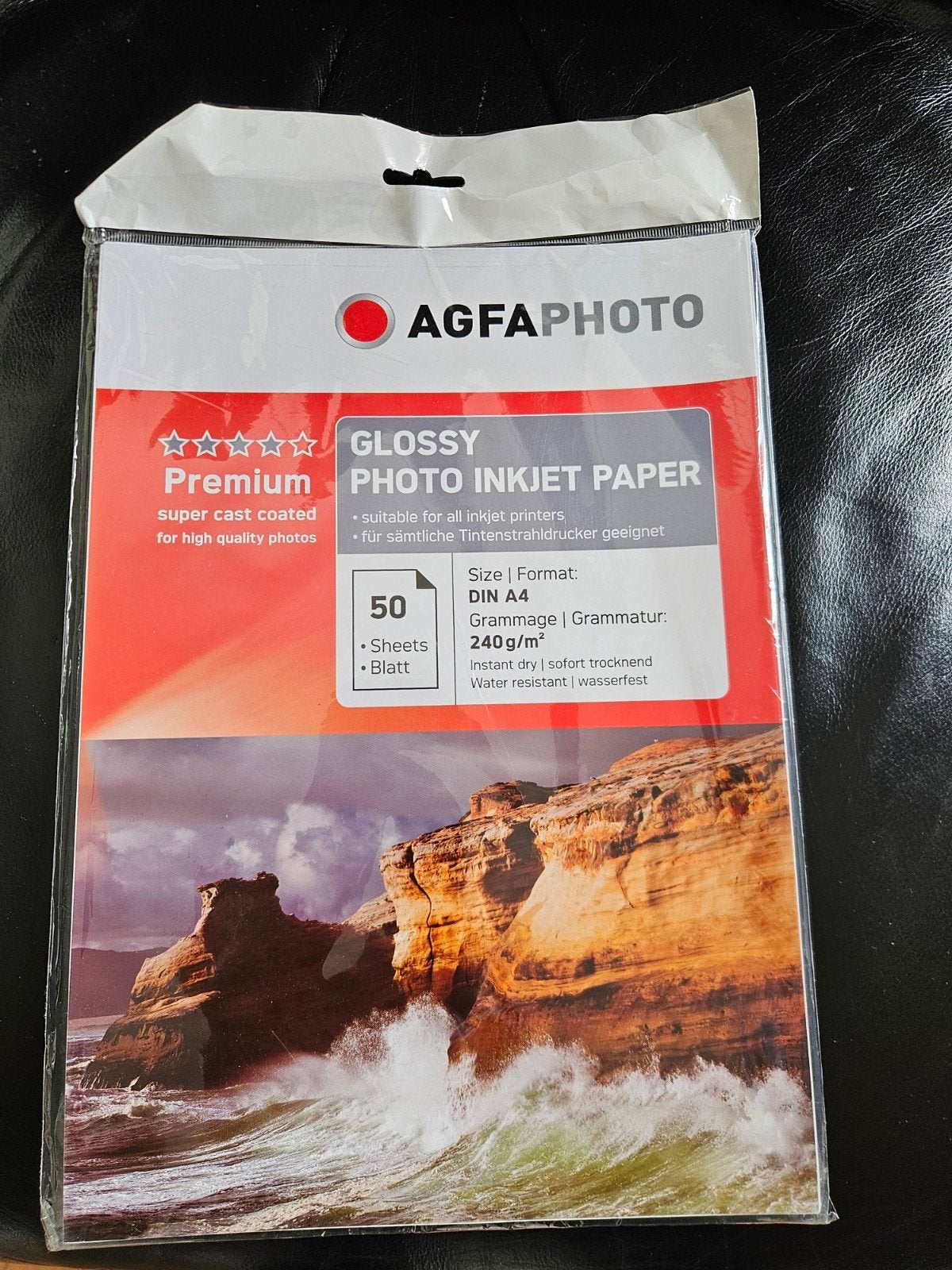 AGFAPHOTO Glanzend Inkjet Fotopapier A4 - 20 bladen, A4, Agfa, Glanzend, Ophalen of Verzenden