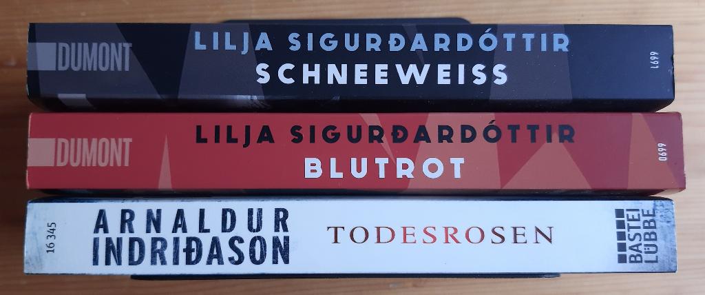 Ijslandse Krimi's, Ophalen, Gelezen, Lilja Sigurdardottir en Arnaldur Indridason, Europa overig