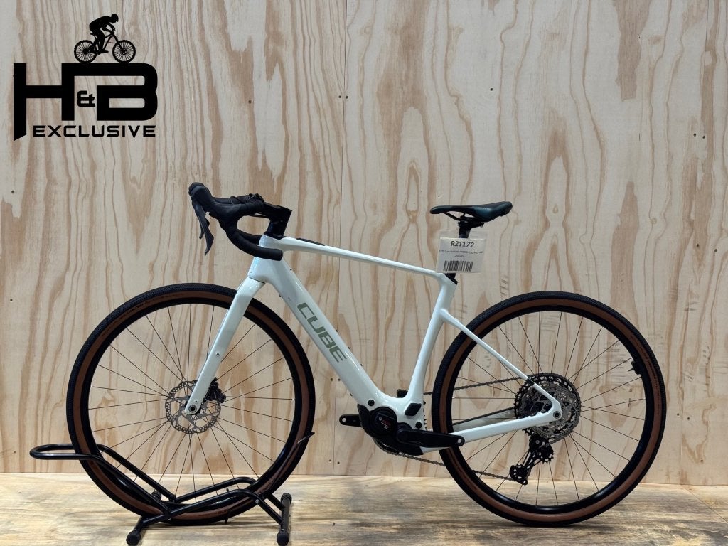 Cube Nuroad Hybrid C:62 Race 400X Elektrische Gravelbike GRX, 28 inch, Carbon, 10 tot 15 versnellingen, Heren