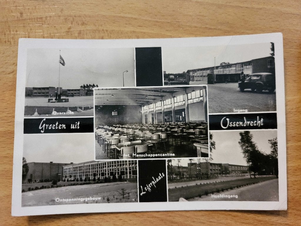 ansicht Militair Ossendrecht Kazerne Legerplaats, Verzamelen, Verzenden, Voor 1920, Noord-Brabant