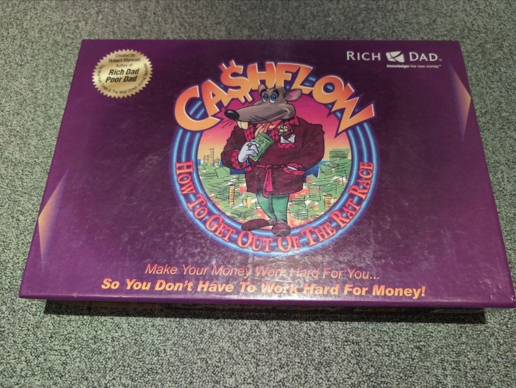 Complete set Cashflow Games (101, 202 en Kids), Vijf spelers of meer, Ophalen of Verzenden, Zo goed als nieuw, Rich Dad