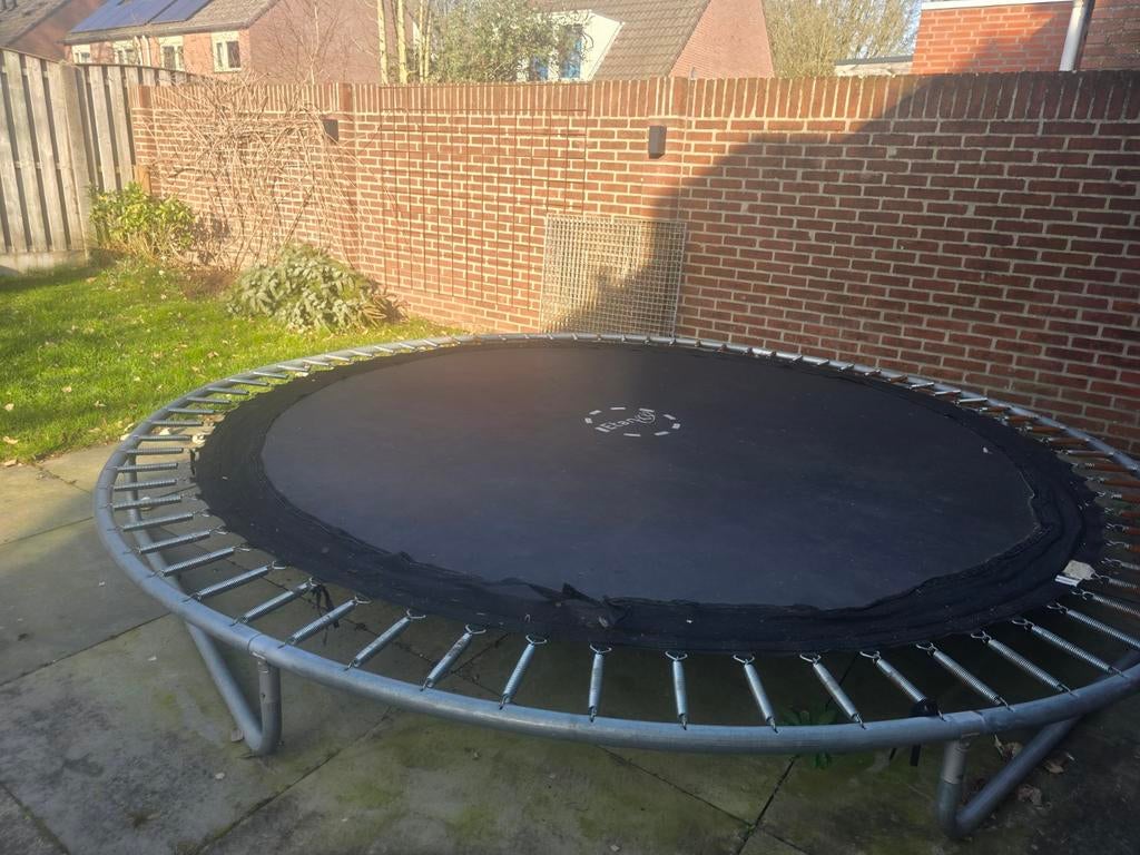 Grote Etan trampoline (3,60 meter), Ophalen, Gebruikt
