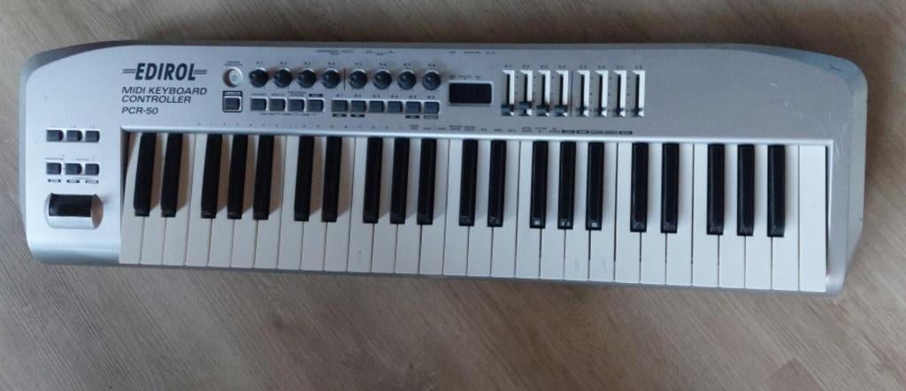 Edirol (Roland) PCR-50 MIDI Keyboard – Koopje!, Ophalen, Zo goed als nieuw, 49 toetsen, Roland
