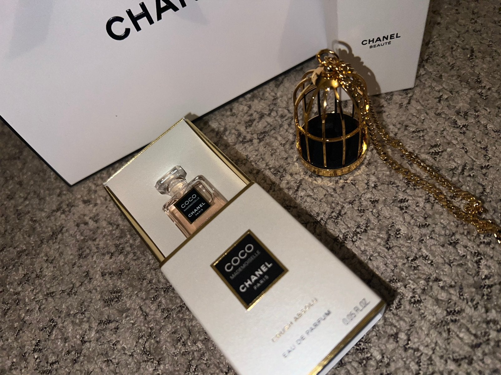 Parfum Coco mademoiselle crush absolu en charm kooi / cage, Ophalen of Verzenden, Nieuw