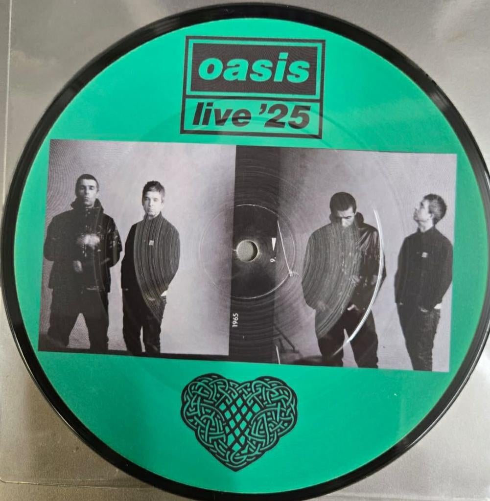 Oasis Live' 25 The Celtic Shows 7" PD, Picture disc, Ophalen of Verzenden, Nieuw in verpakking, 7 inch