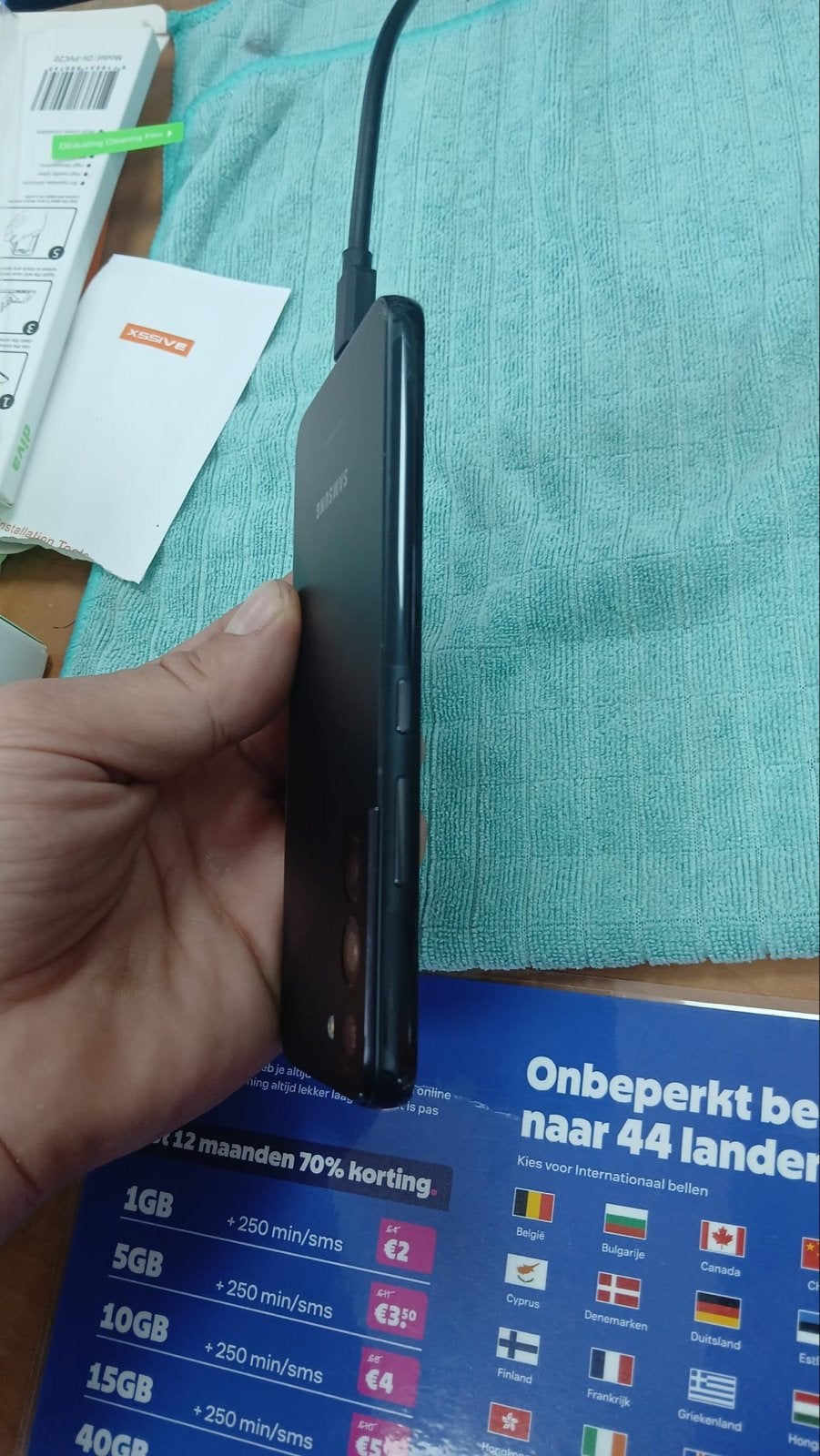 Samsung Galaxy S22 5G - 256GB Zwart, Telecommunicatie, Zwart, Ophalen of Verzenden, Zo goed als nieuw, Galaxy S22