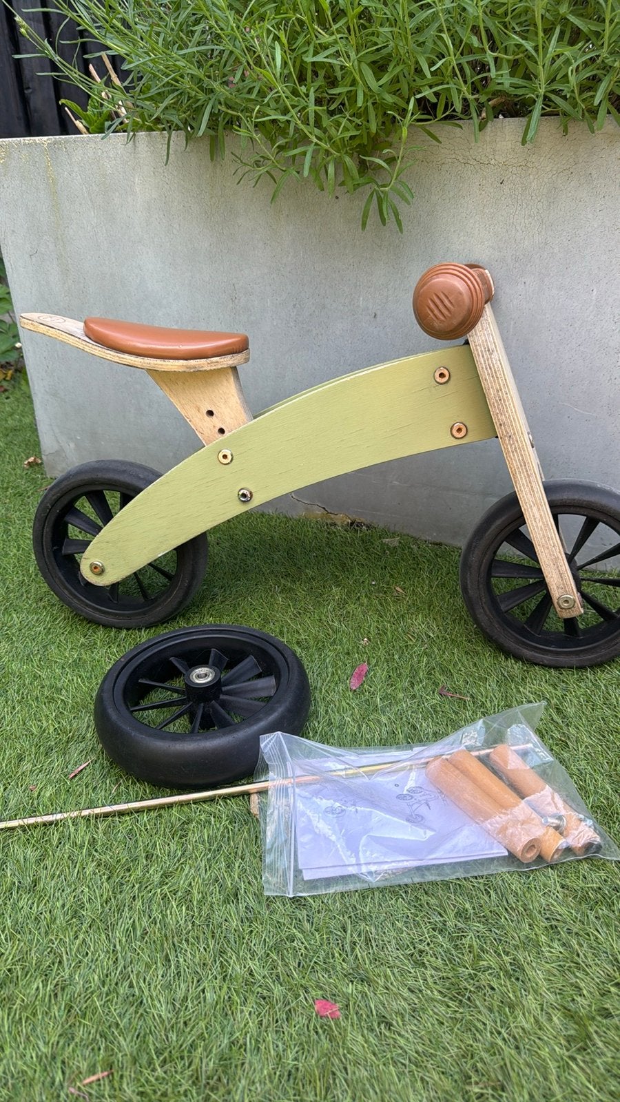 Bandits and angels loopfiets 4 in 1, Ophalen, Gebruikt, Minder dan 16 inch