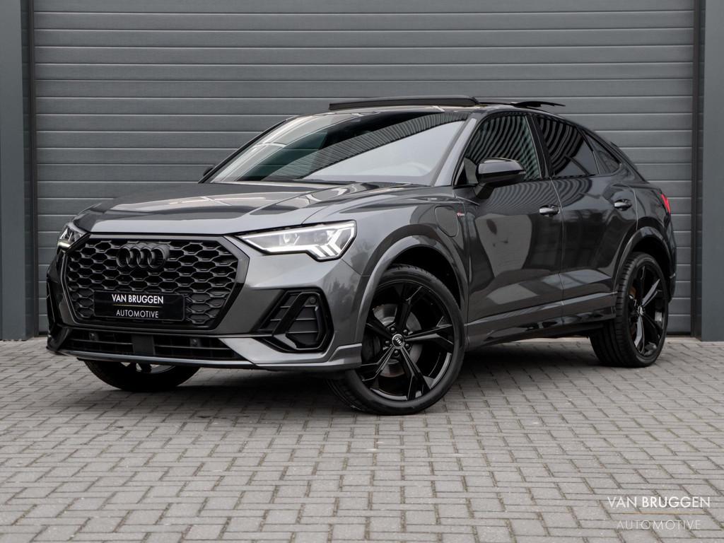 Audi Q3 Sportback 45 TFSI e S-Line Pano Sfeer Trekhaak BTW K, Gebruikt, Hybride Elektrisch/Benzine, 13 kWh, SUV of Terreinwagen