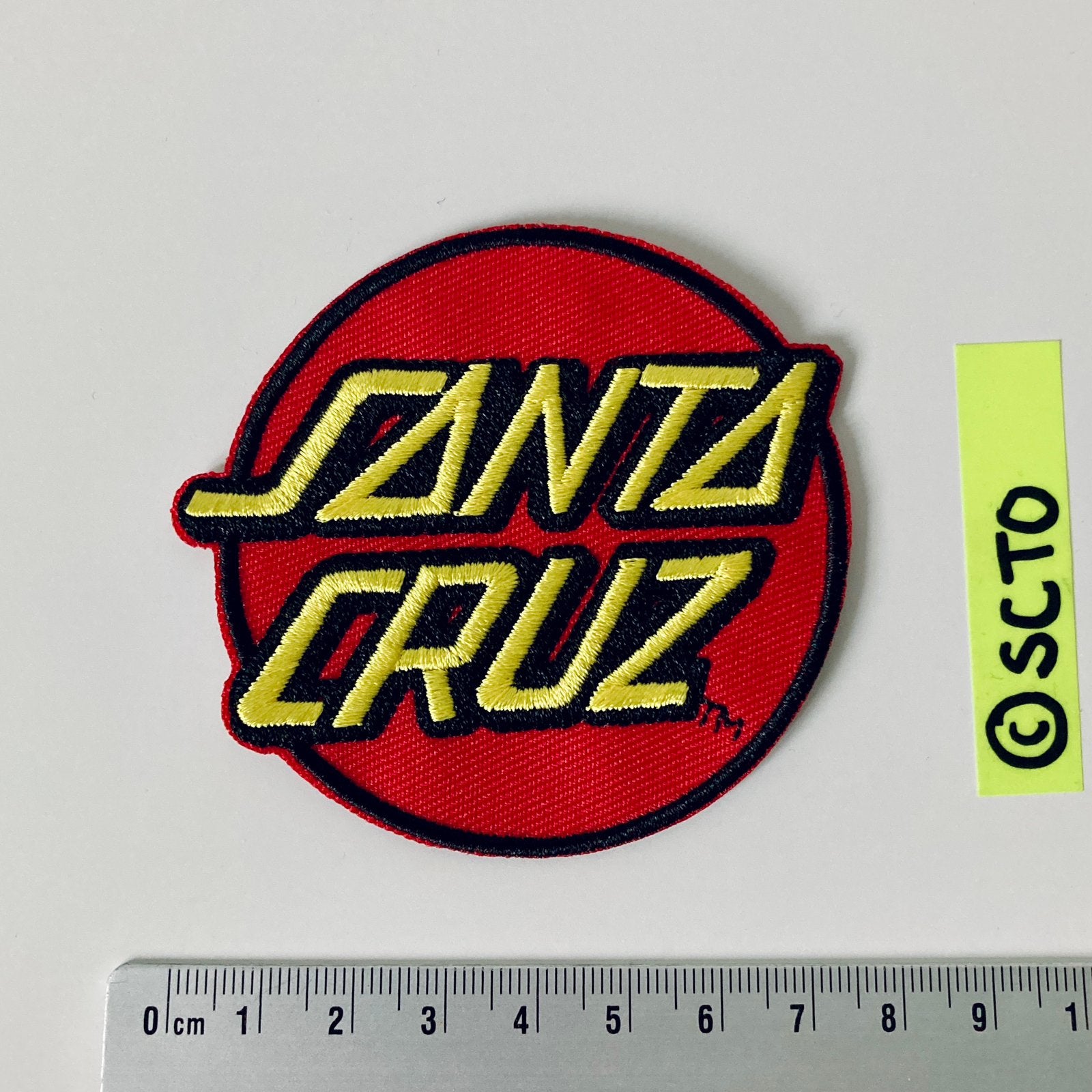 SALE Santa Cruz skate strijk applicatie opstrijk iron patch, Ophalen of Verzenden, Nieuw, Overige applicaties