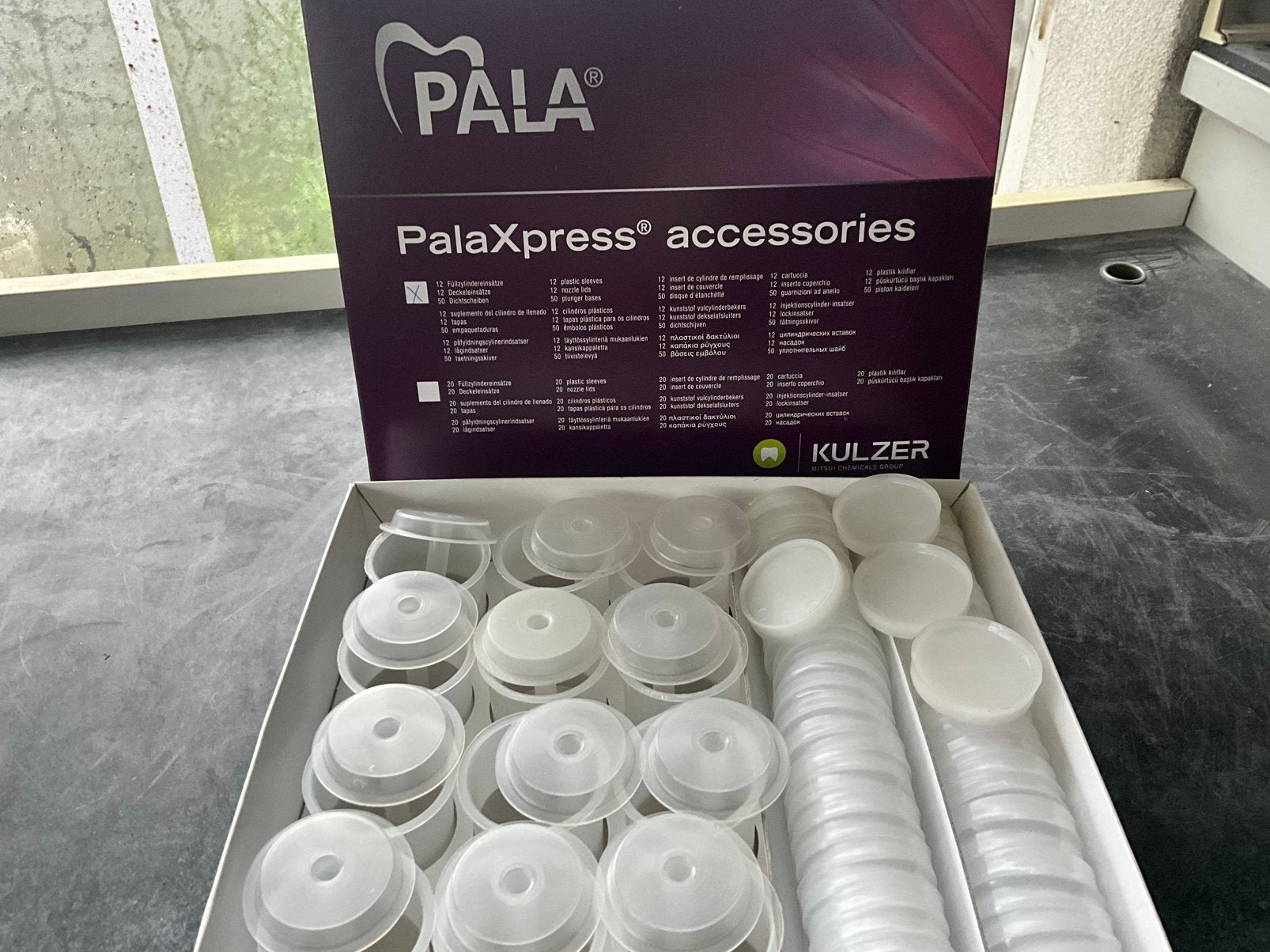 Tandtechniek.  PALAJET, Ophalen, Gebruikt