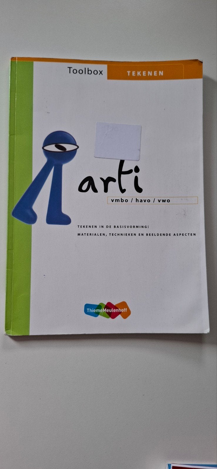 Toolbox Tekenen Arti vmbo/havo/vwo ThiemoMeulenhoff, Alpha, LBO, Ophalen, Onbekend