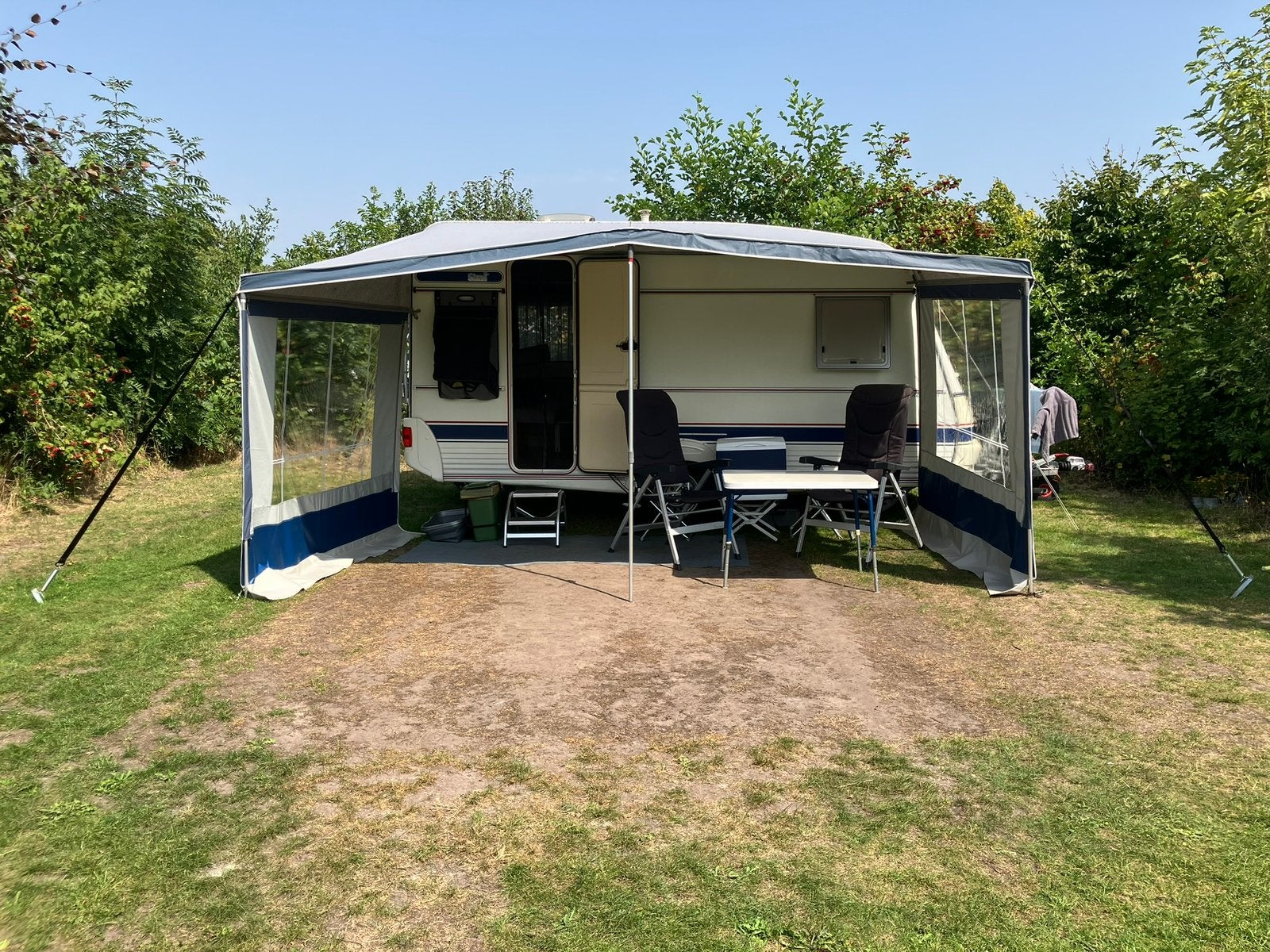 Reda Voortent/Luifel voor Caravan omloop 840 -860, Caravans en Kamperen, Ophalen, Gebruikt, Ten Cate All Season 240g/m2, Reda