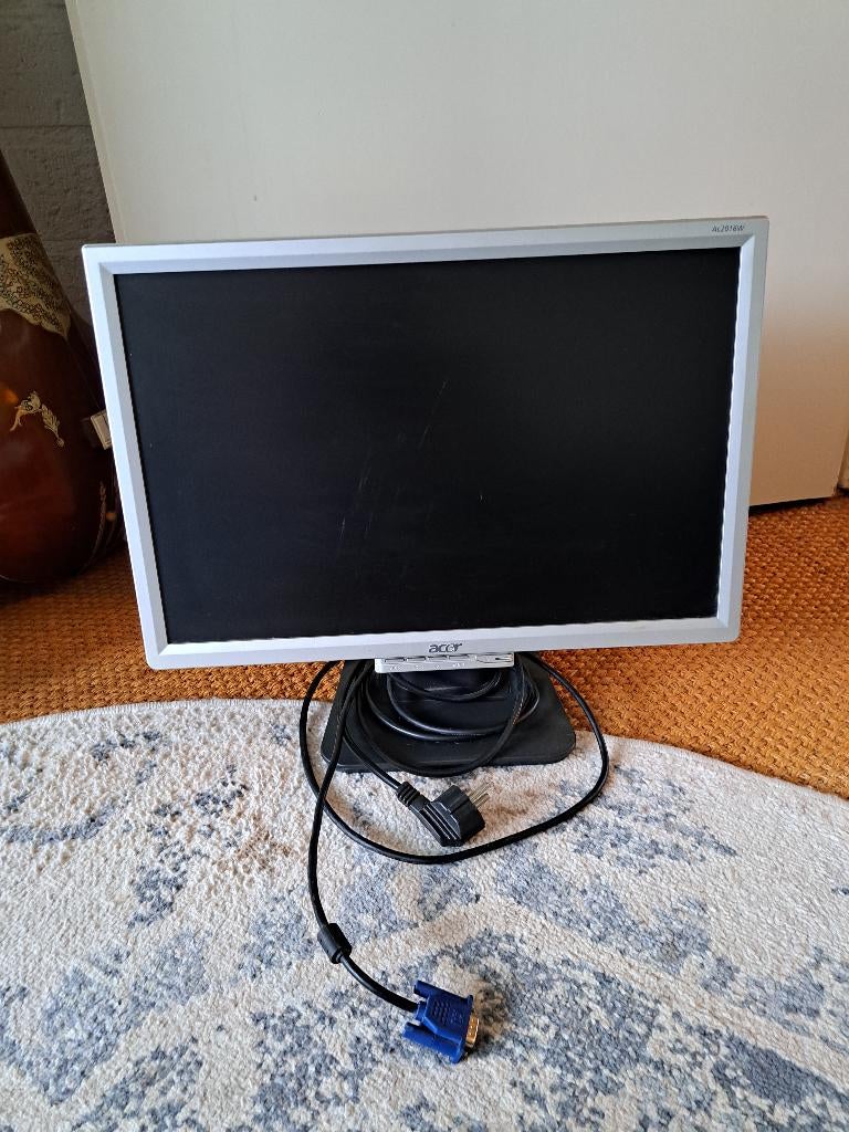 Monitor Acer AL2016W 20 inch, Computers en Software, Gebruikt, Acer., In hoogte verstelbaar, Ophalen of Verzenden