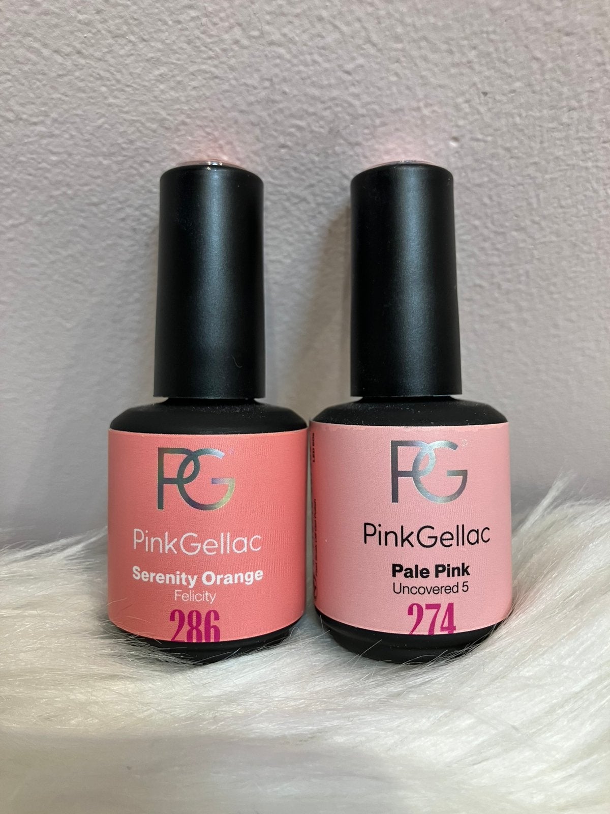 2x Pink Gellac, Ophalen of Verzenden, Zo goed als nieuw, Roze, Handen en Nagels