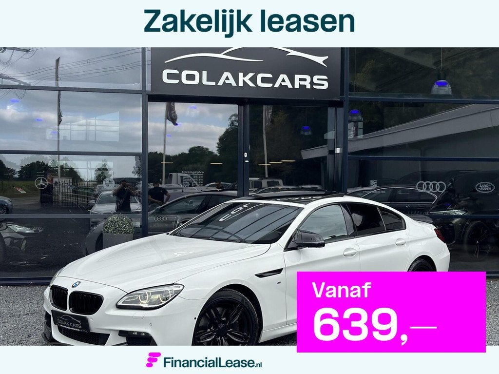 BMW 640 xi Gran Coupe High Executive M-pakket Pano Garantie, Automaat, 1800 kg, Euro 6, 320 pk