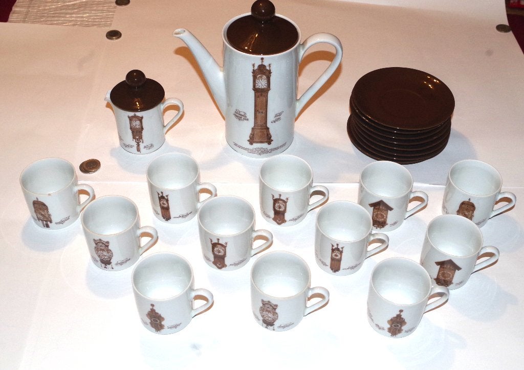 klokkenservies, Ophalen