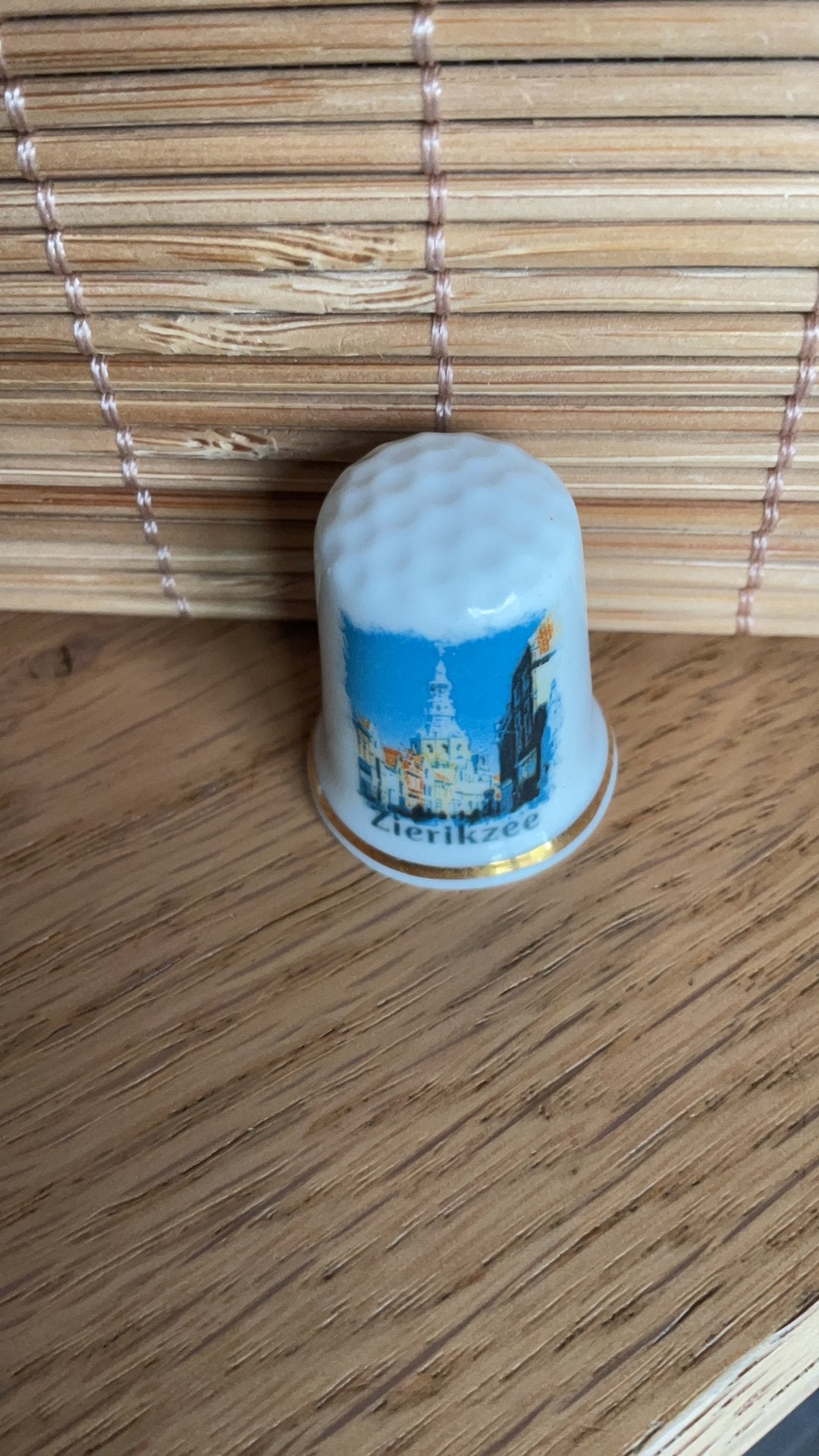 Zierikzee vingerhoed vingerhoedje vingerhoedjes vingerhoed, Verzenden, Nieuw, Porselein, Nederland