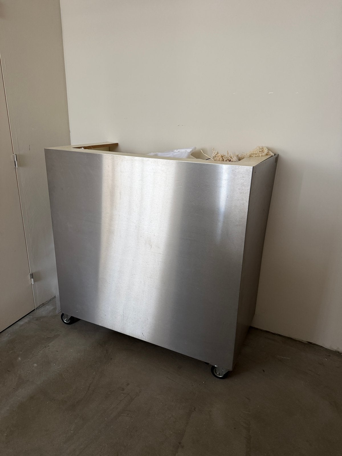 Rvs koffiebar barista, Huis en Inrichting, Barren, Ophalen, Gebruikt
