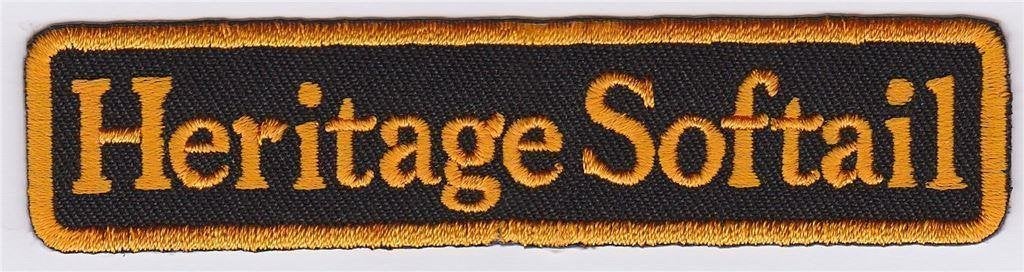 Harley Davidson Heritage Softail patch embleem #1, Verzenden, Nieuw