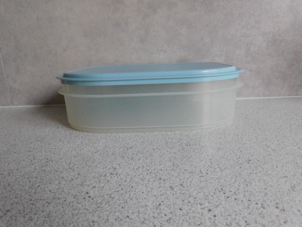 Tupperware Combismart Hoog 2 delig Licht Blauw, Huis en Inrichting, Keuken | Tupperware, Ophalen of Verzenden, Zo goed als nieuw