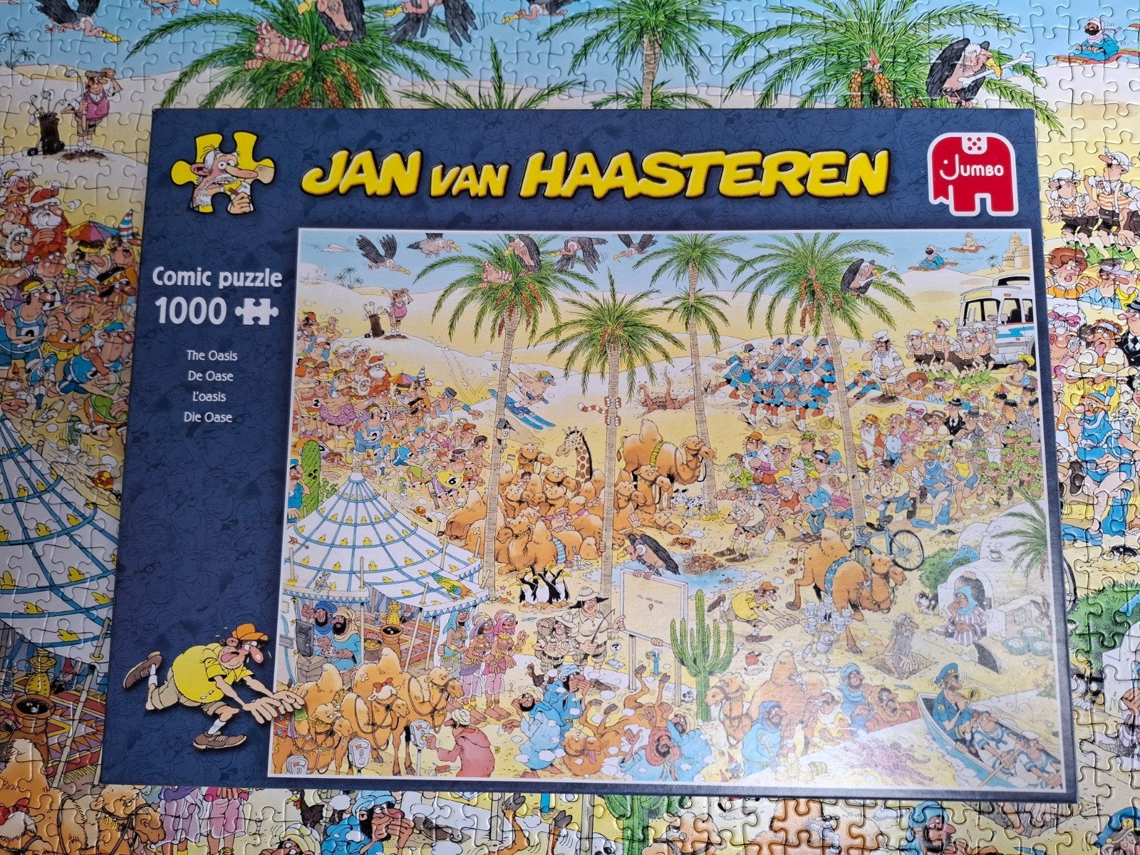 Van haasteren puzzel, Ophalen, 500 t/m 1500 stukjes, Zo goed als nieuw