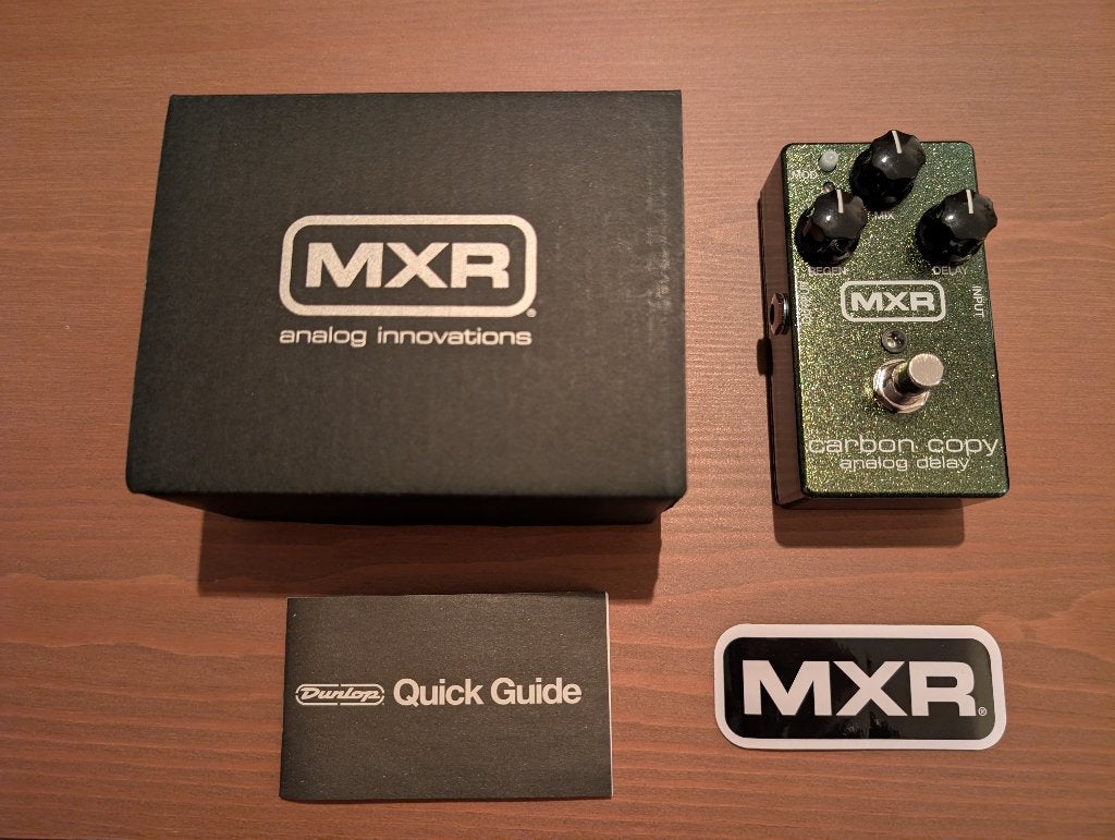MXR Carbon Copy z.g.a.n., Muziek en Instrumenten, Ophalen of Verzenden, Zo goed als nieuw, Delay of Echo