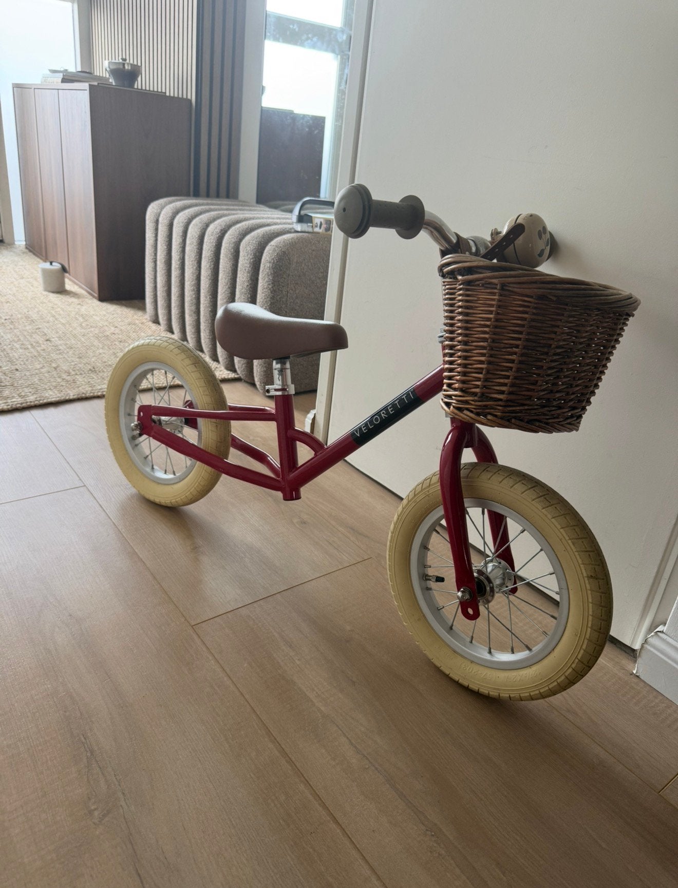 Veloretti loopfiets / driewieler, Ophalen, Zo goed als nieuw, Minder dan 16 inch