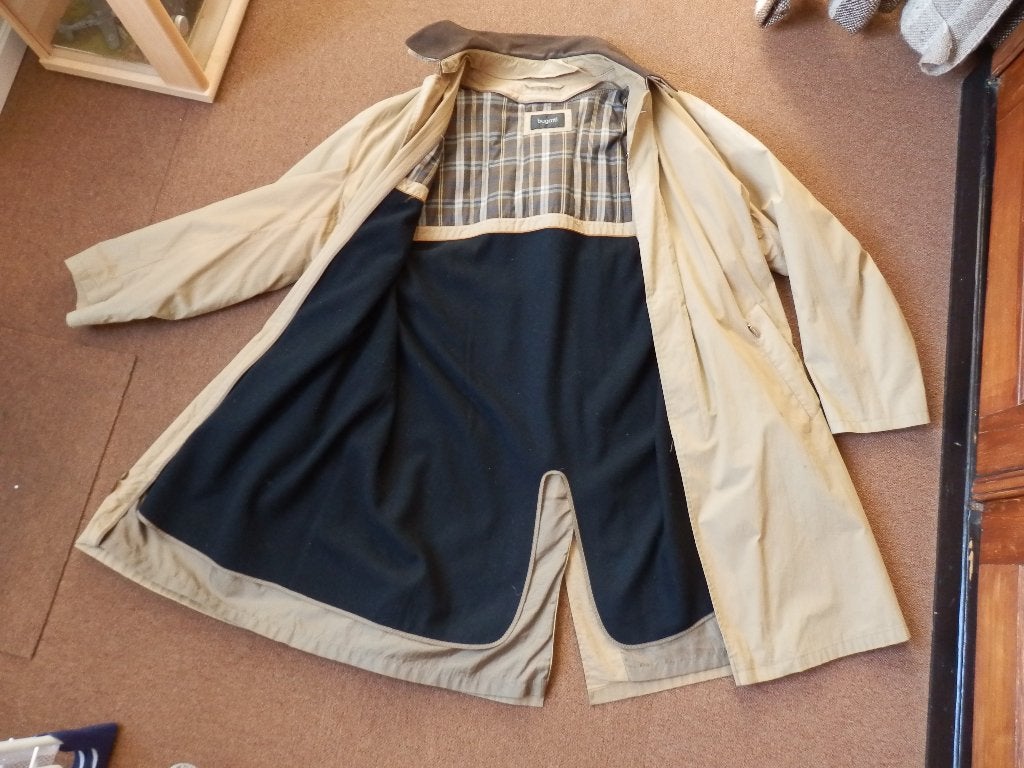 Bugatti Heren Trenchcoat met Uitneembare Voering - Maat L, Maat 52/54 (L), Bugatti, Beige, Ophalen of Verzenden