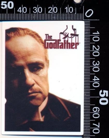 Sticker: The Godfather, Ophalen of Verzenden, Zo goed als nieuw, Film, Tv of Omroep