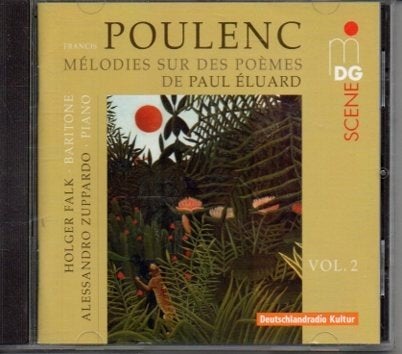 Poulenc: Mélodies sur des poèmes de Paul Éluard Vol. 2, Overige componisten, Modernisme tot heden, Ophalen of Verzenden, Zo goed als nieuw