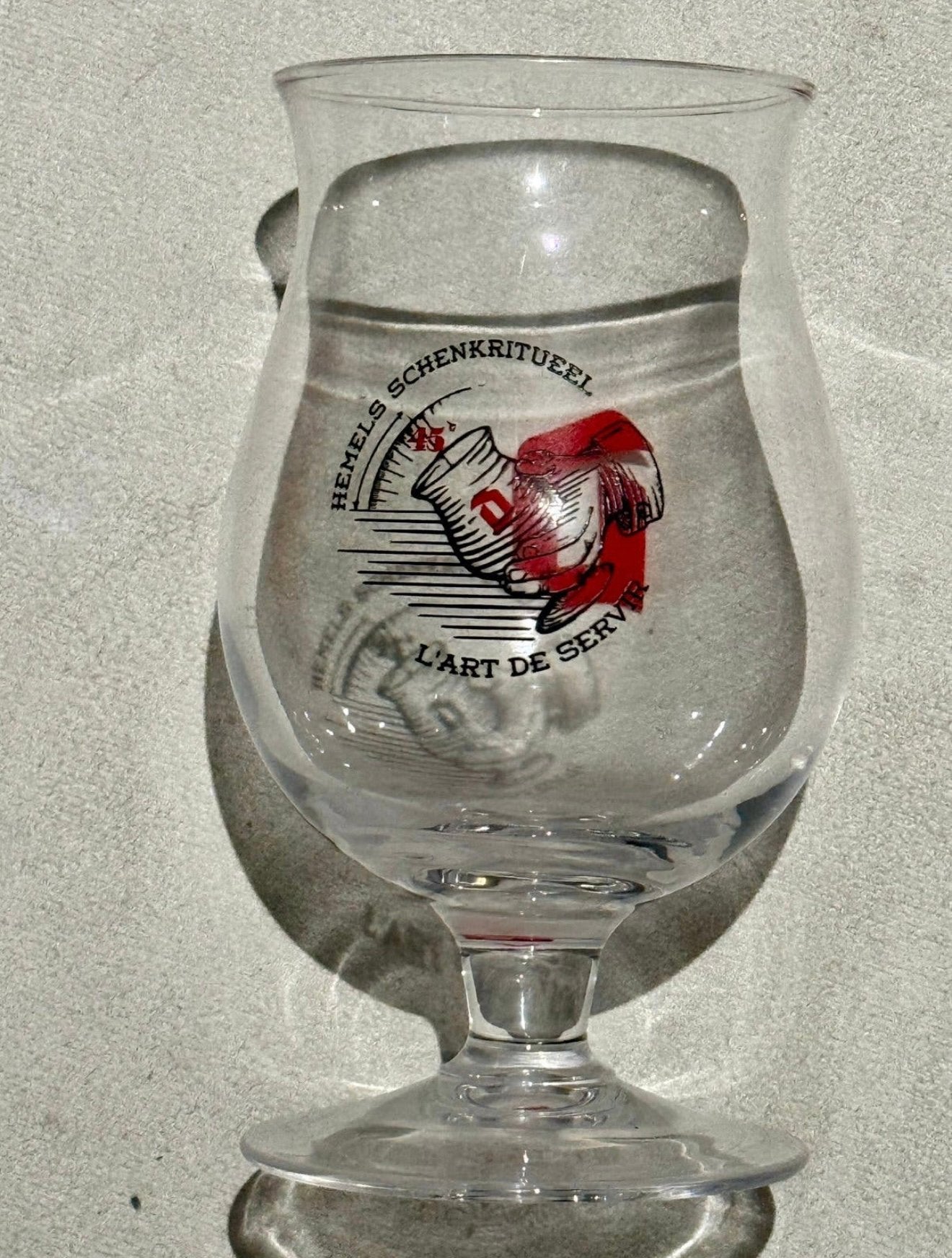 Duvel - 'Hemels schenkritueel', Ophalen of Verzenden, Nieuw, Glas of Glazen, Duvel