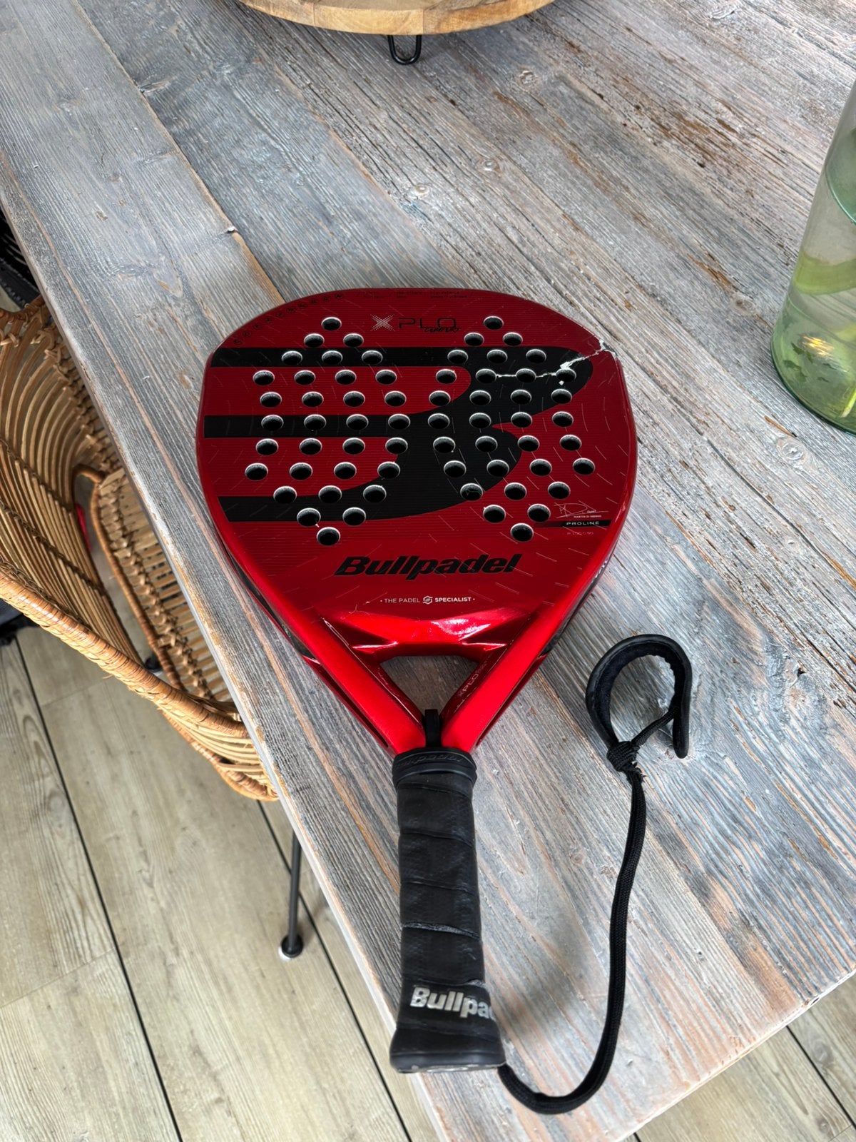 Gratis padelracket, Ophalen, Gebruikt